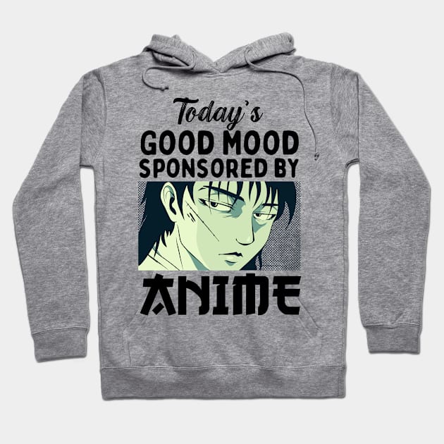 Today's Good Mood Sponsored By Anime Hoodie by Mad Art